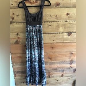 EUC size small brown and floral dress from Maurices.